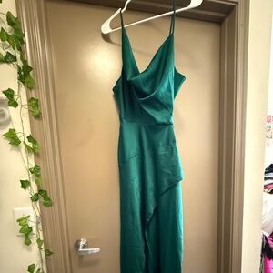 Long Green Dress